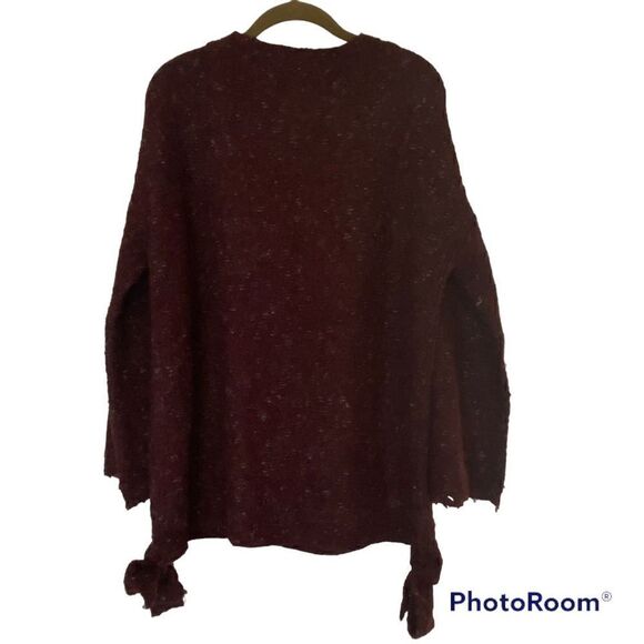 Max Studio Mélange Side Tie Sweater - Picture 3 of 4